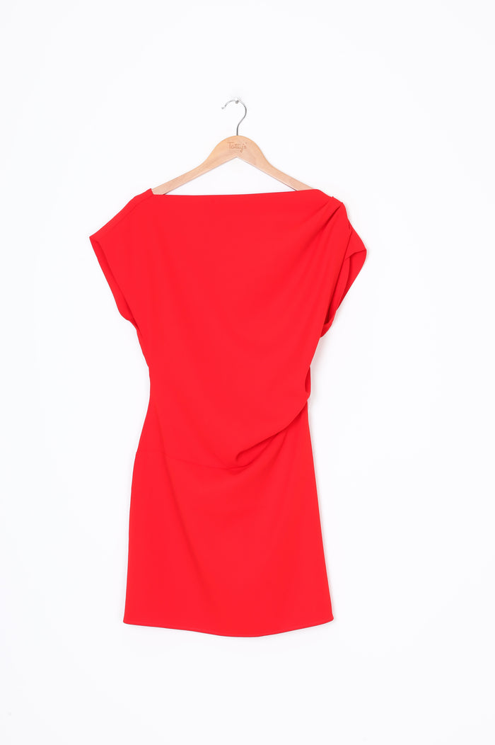 Esmaee Womens Red Dress Size XS