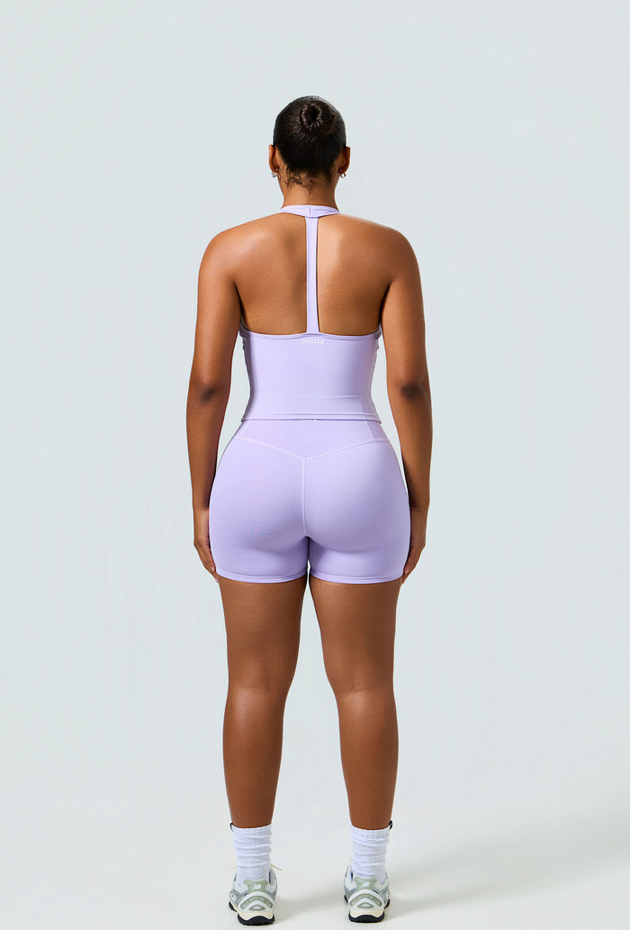 Essential 4" Biker Shorts - Lilac