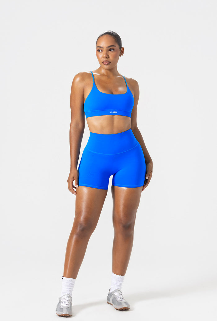 Essential 4" Biker Shorts - Santorini
