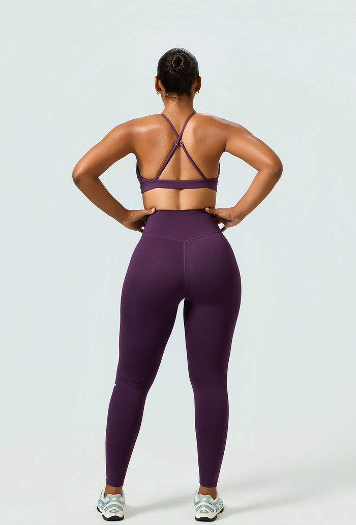 Essential Legging - Plum