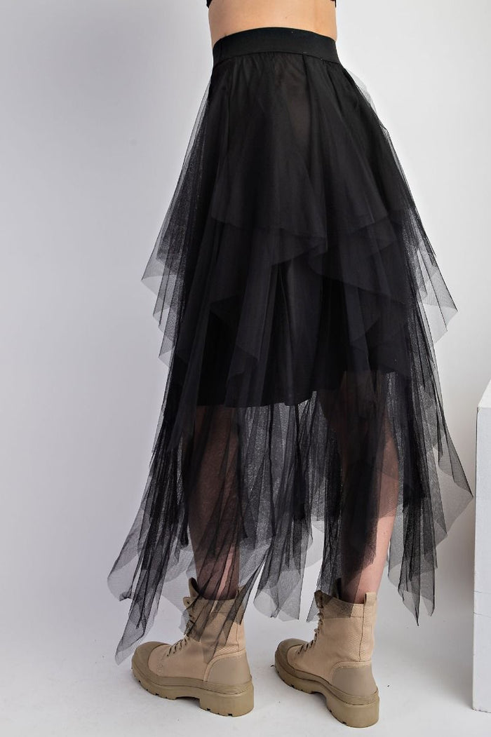 FAIRY MESH MAXI SKIRT