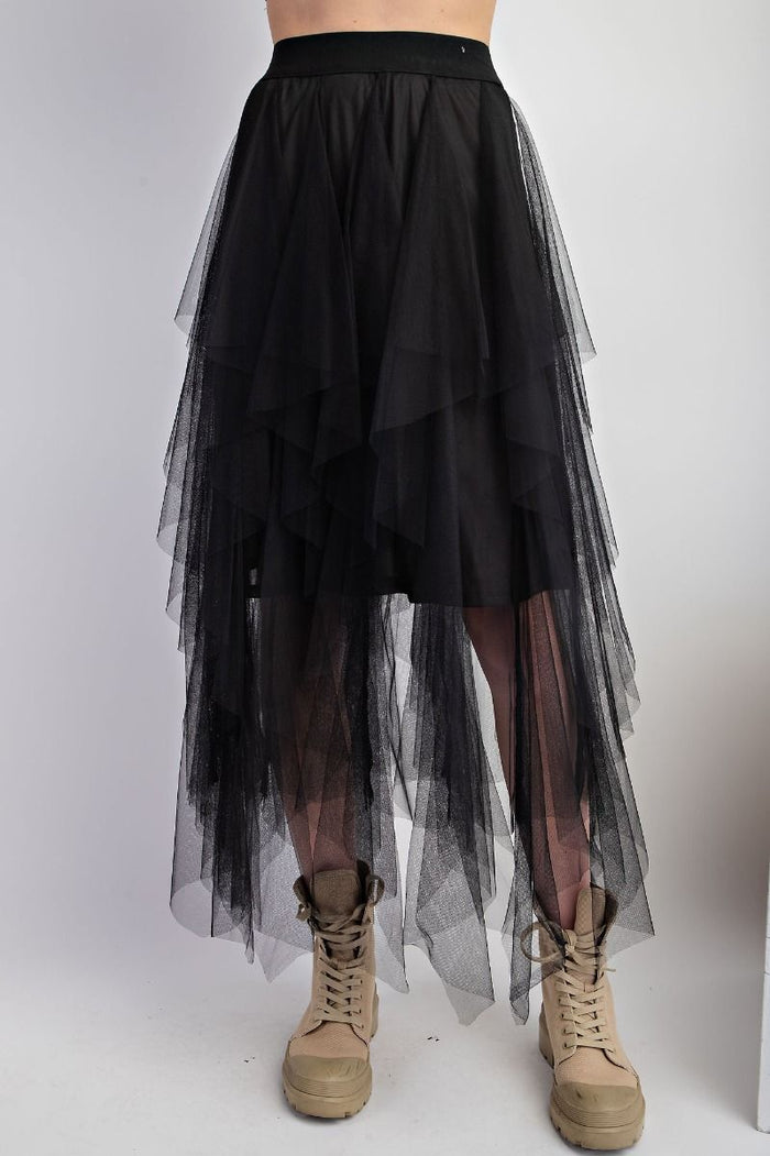 FAIRY MESH MAXI SKIRT