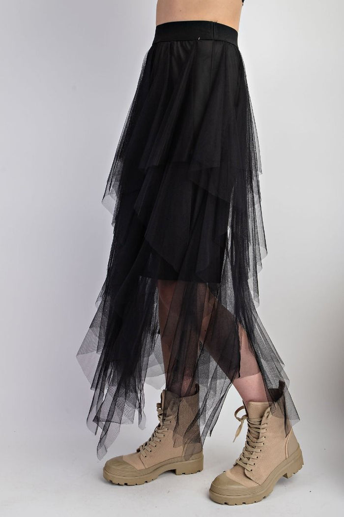 FAIRY MESH MAXI SKIRT