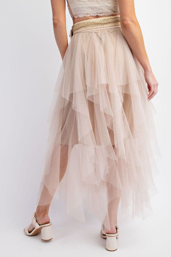 FAIRY MESH MAXI SKIRT