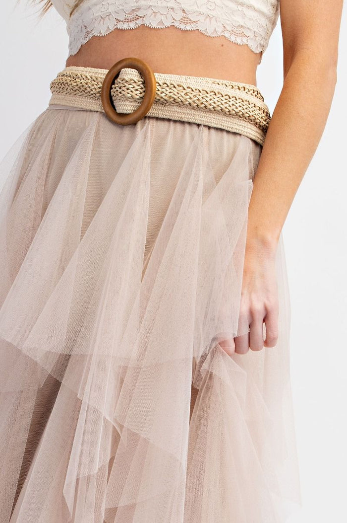 FAIRY MESH MAXI SKIRT