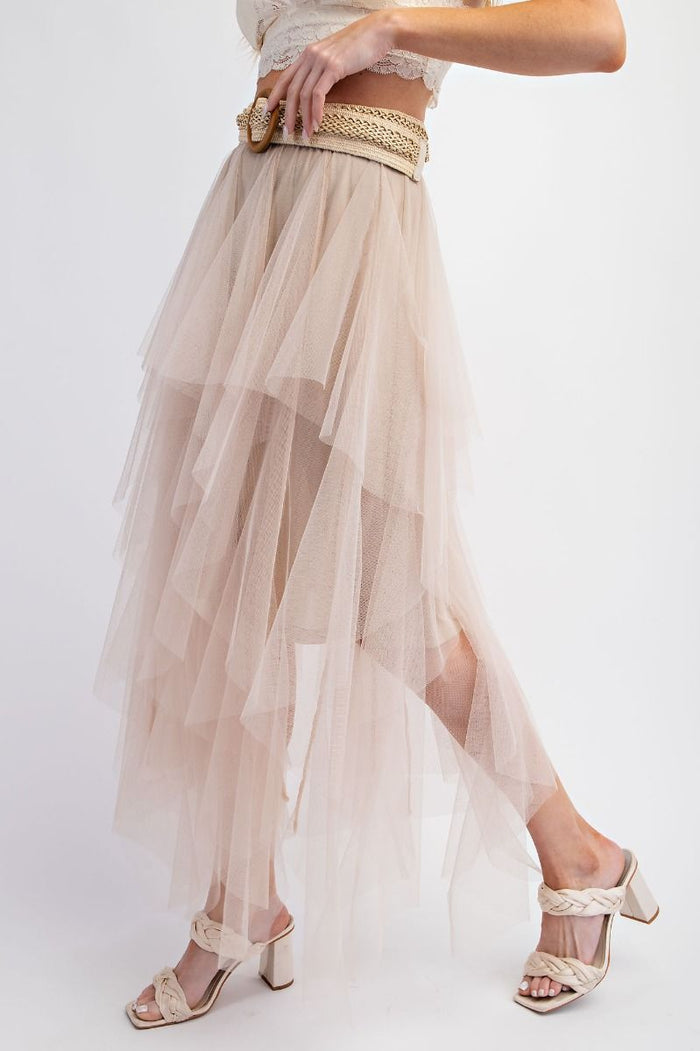 FAIRY MESH MAXI SKIRT