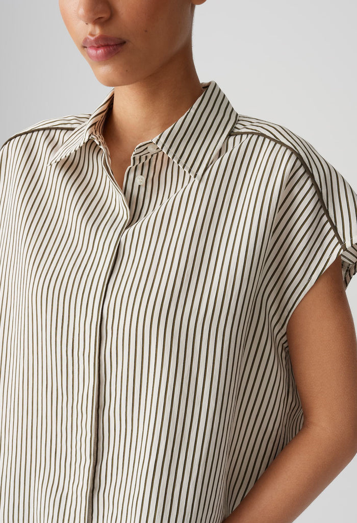 Famella regular striped blouse
