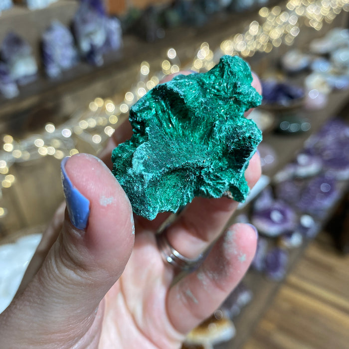 Fibrous Malachite Specimen