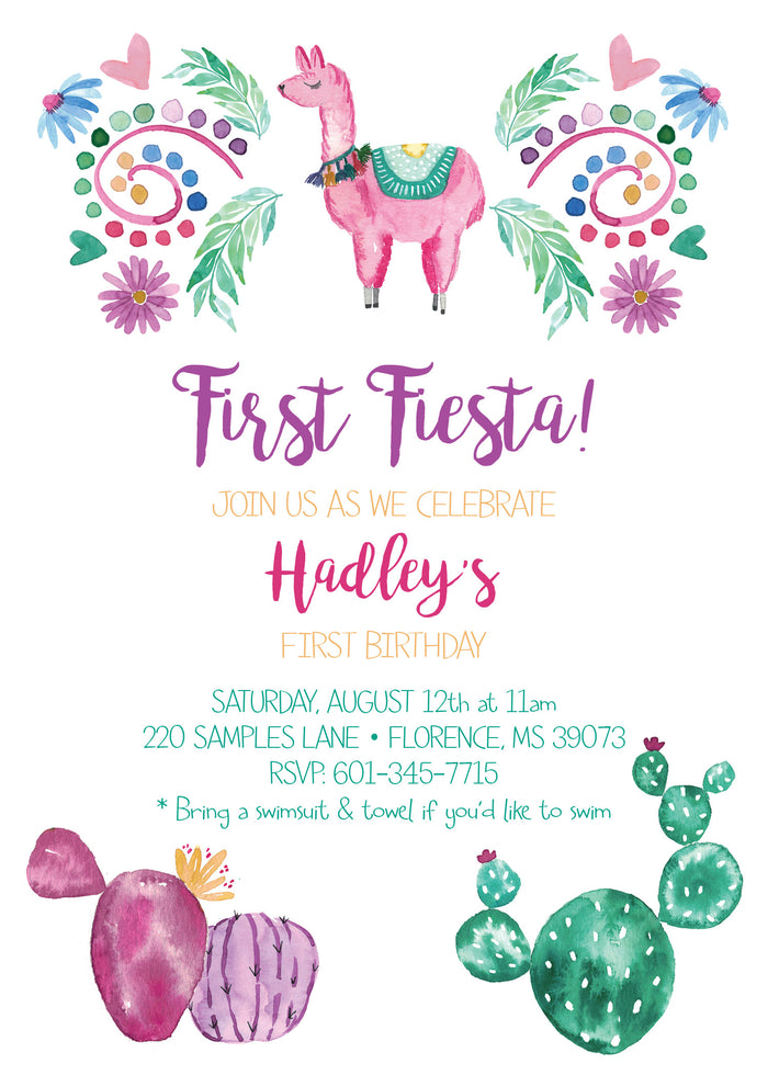 Fiesta Invitation