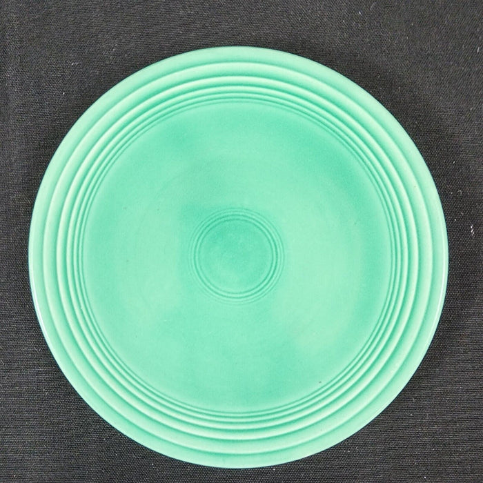Fiesta Ware Homer Laughlin 4 Green Bread Butter Dessert Plate Set Ceramic Vtg