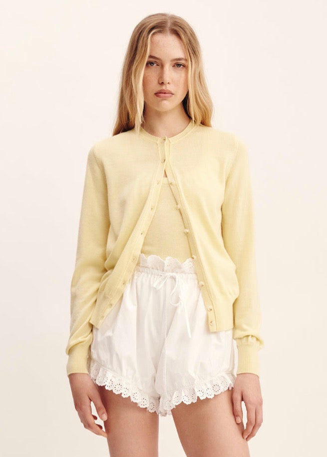 Finn Cardigan (Butter Yellow)