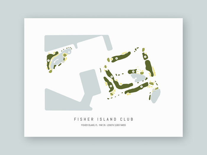 Fisher-Island-Club-FL--Unframed-24x18-With-Hole-Numbers