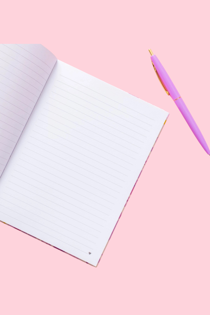 Flora Hardcover Notebook