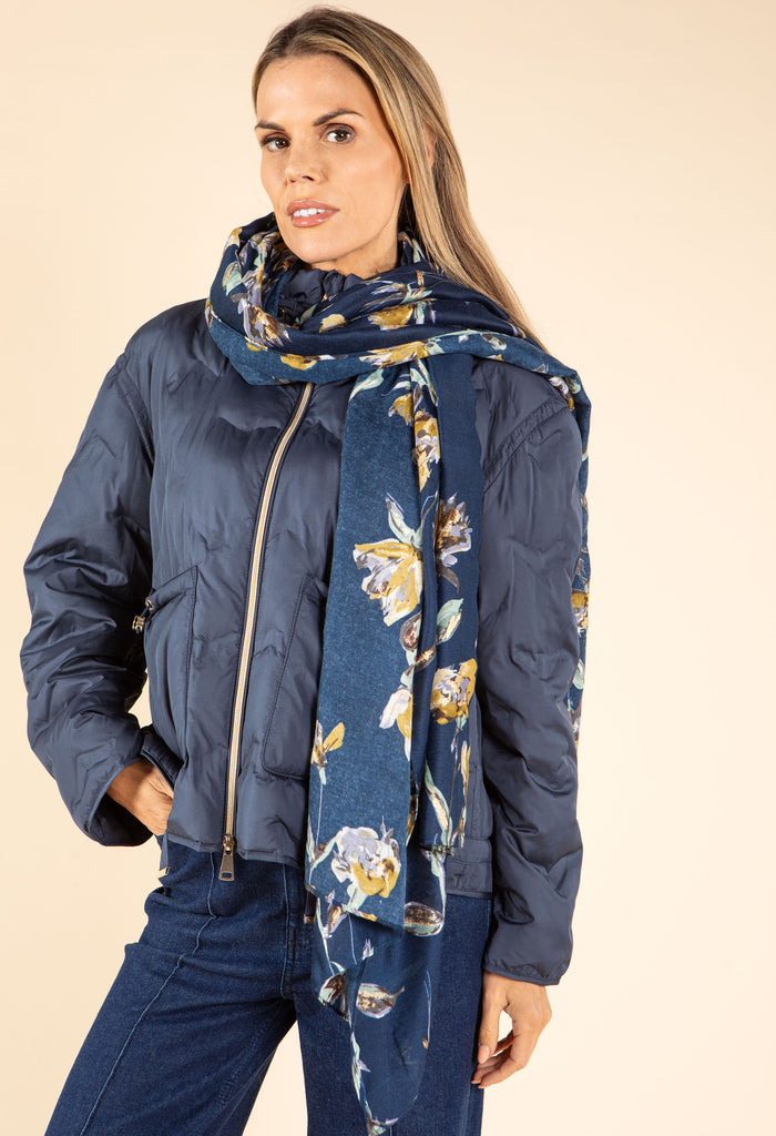 Floral Design Scarf