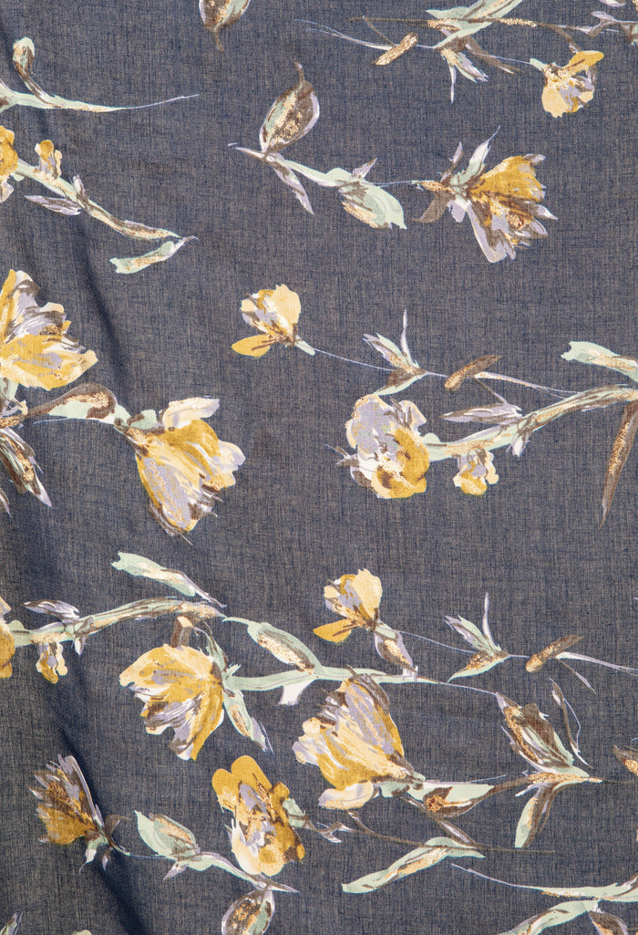 Floral Design Scarf