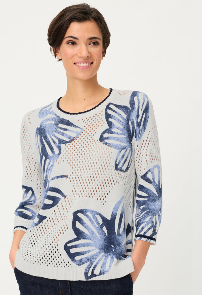 Floral Knit Jumper