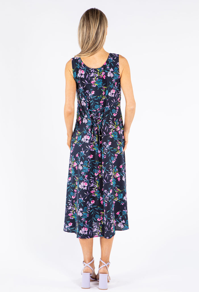 Floral Print Midi Dress