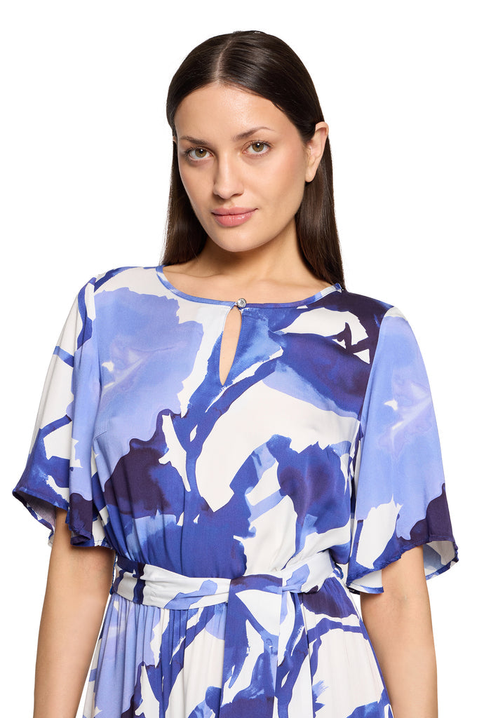 Floral Print Midi Dress