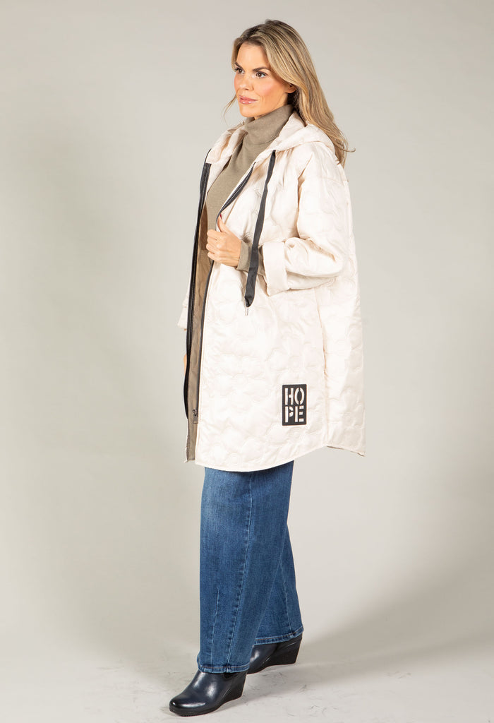 Floral Quilted Coat