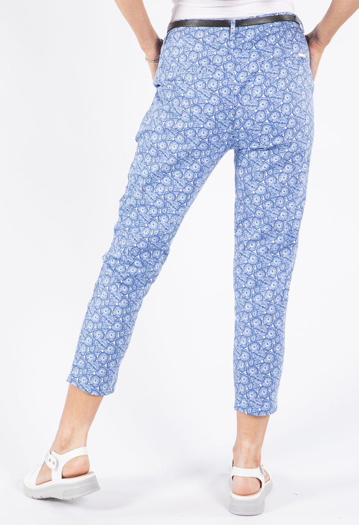 Floral Slim Fit Trousers