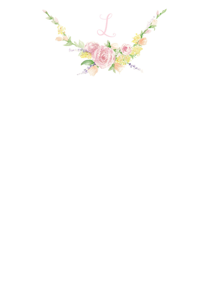 Floral Spray Notepad