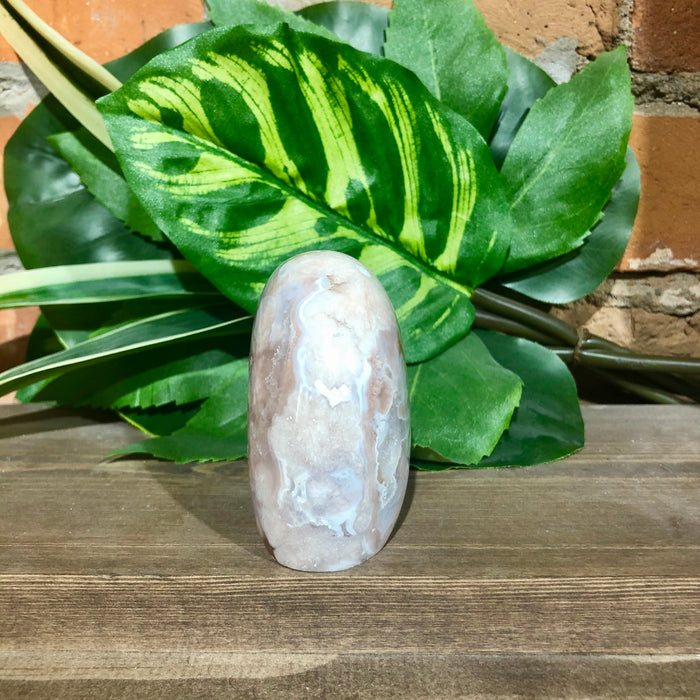 Flower Agate Free Form