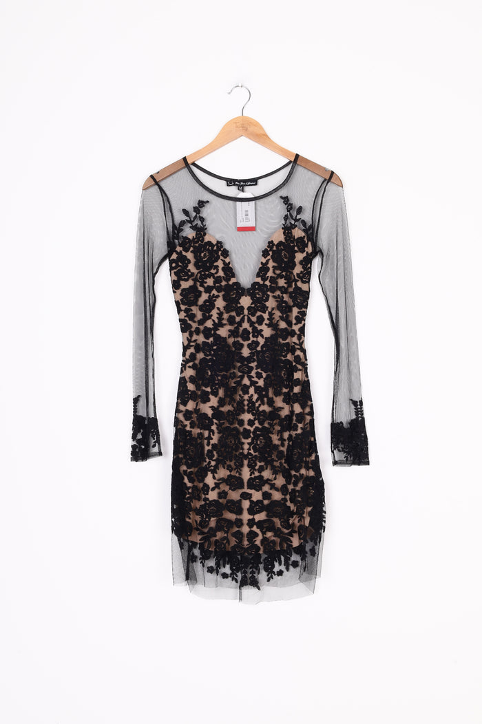 For Love & Lemons Womens Black Dress Size M