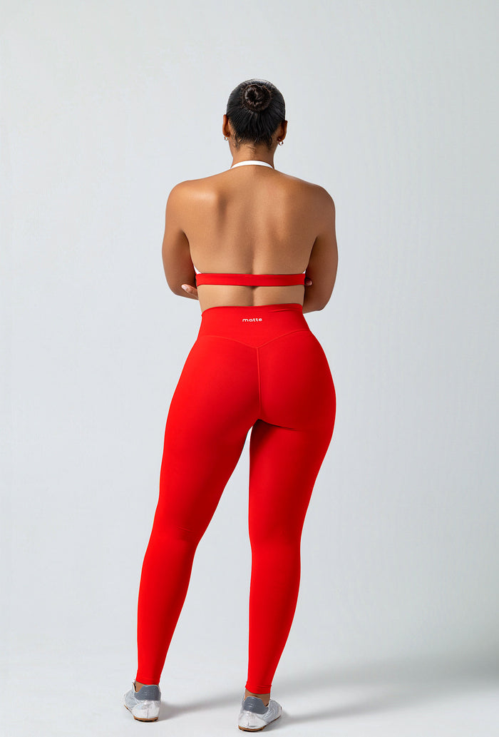 Form Legging - Maraschino
