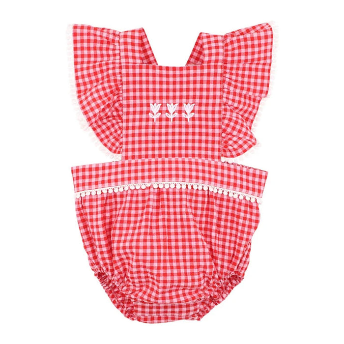 Fox & Finch Sundae Gingham Bodysuit