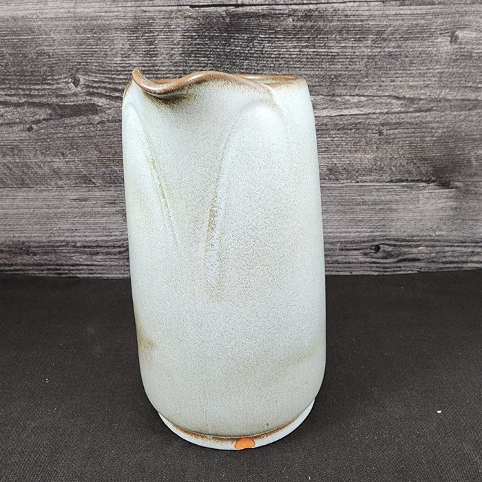 Frankoma Plainsman Woodland Moss Pitcher 40 oz Blue Brown Green Pottery