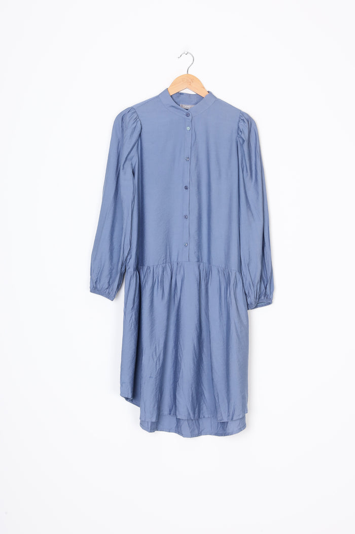 Fransa Womens Blue Dress Size S