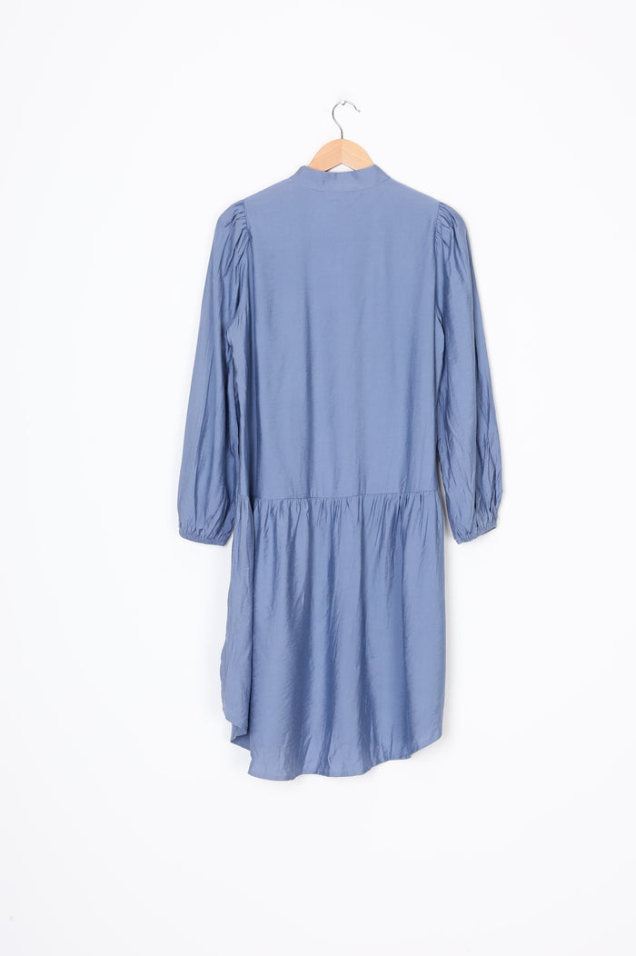 Fransa Womens Blue Dress Size S