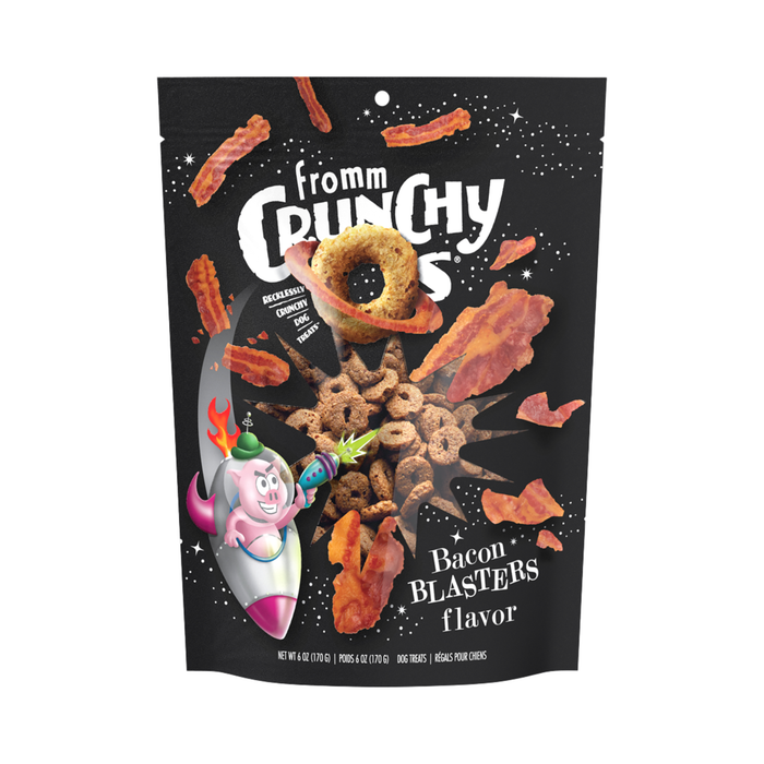 Fromm Crunchy O's Bacon Blasters Dog Treat