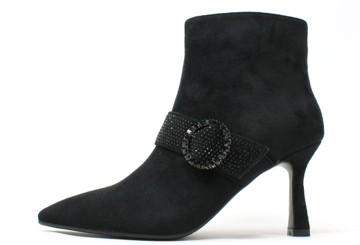 Front Buckle Ankle Boot