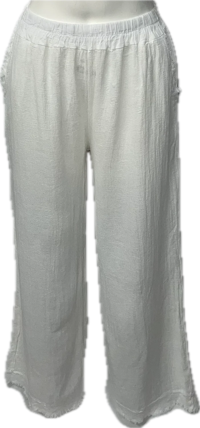 Gauze Ruffled Pants MULT COLORS