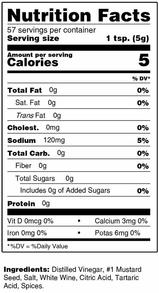 German Stone Ground Mustard