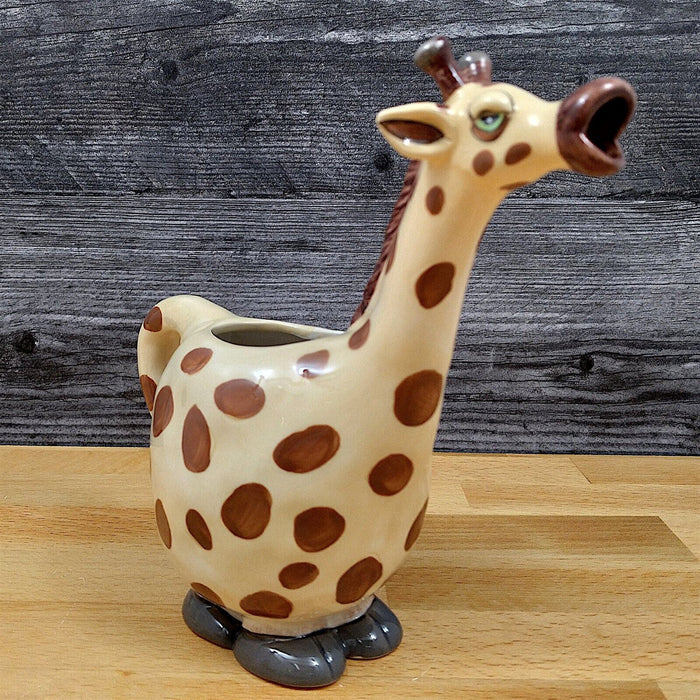 Giraffe Sugar Bowl and Creamer Set Decorative by Blue Sky