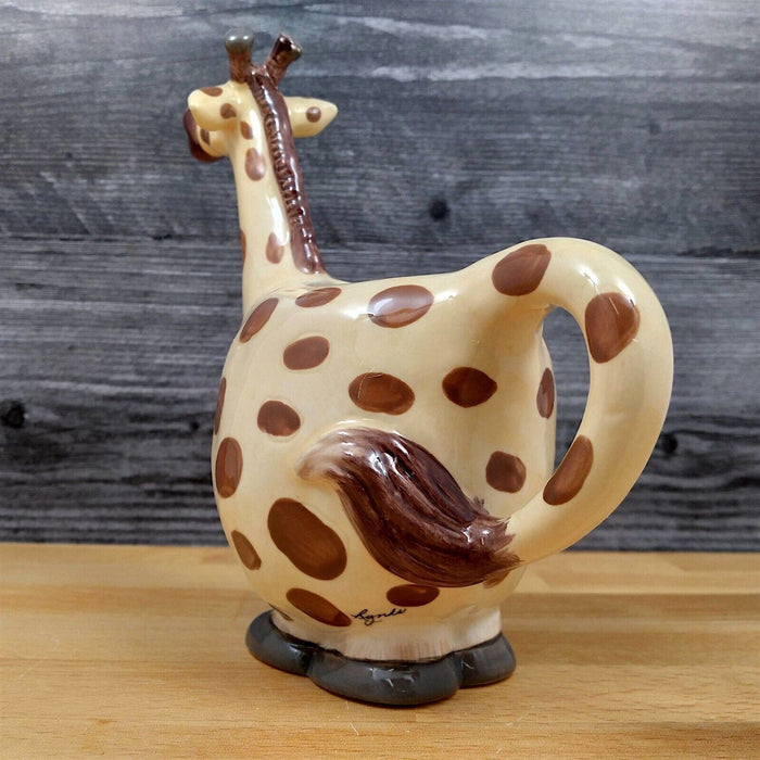 Giraffe Sugar Bowl and Creamer Set Decorative by Blue Sky