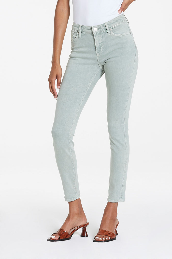 Gisele Cucumber High Rise Ankle Jean