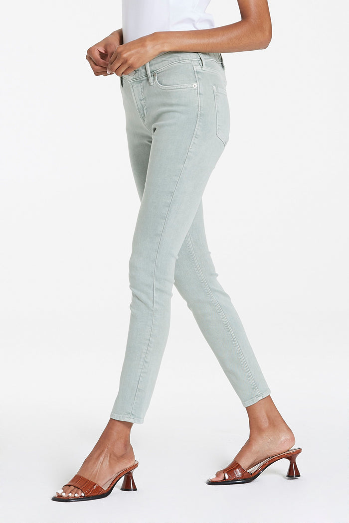 Gisele Cucumber High Rise Ankle Jean