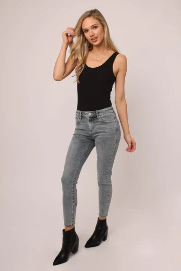 GISELE HIGH RISE ANKLE SKINNY JEANS FAIRFAX