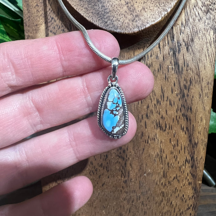 Golden Hills Turquoise Pendant