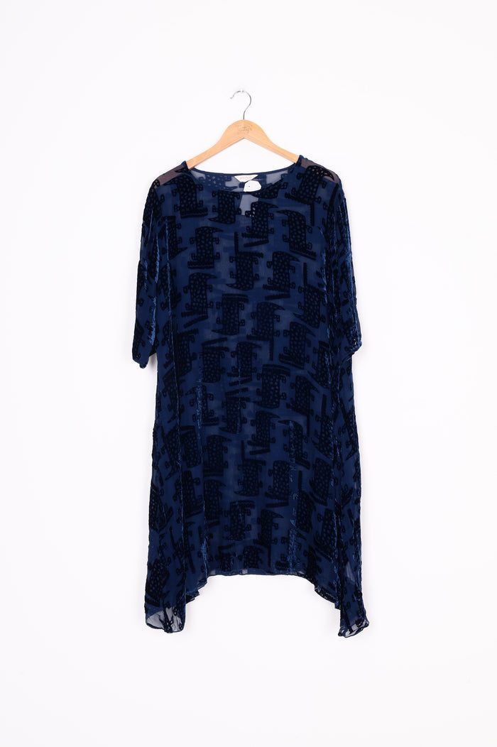Gorman Womens Blue Dress Size 14