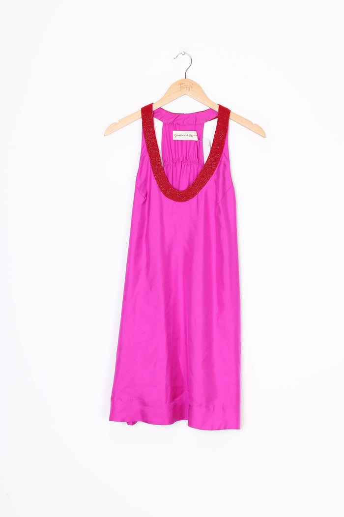 Graham & Spencer Womens Pink Dress Size S