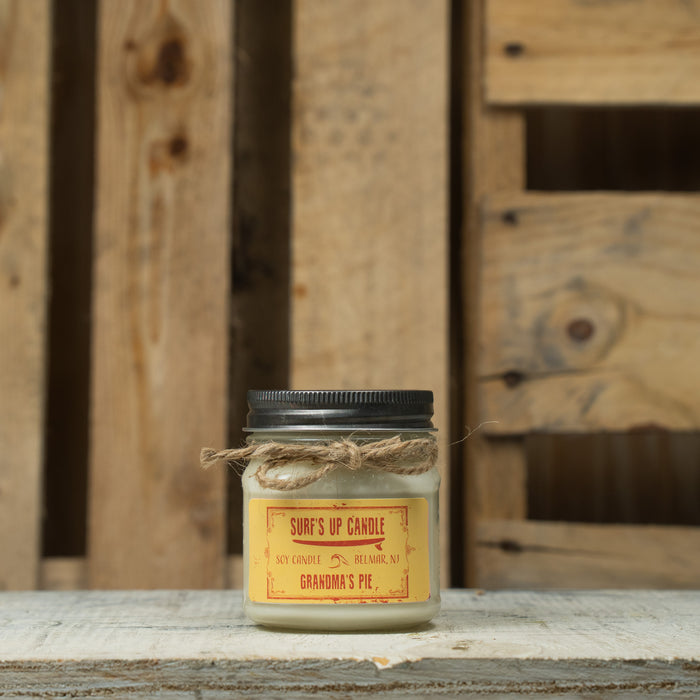 Grandmas Pie Mason Jar Candle - Original Collection