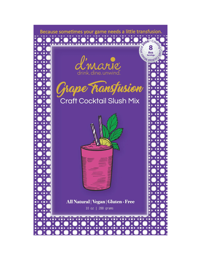 Grape Transfusion Cocktail Slush Mix