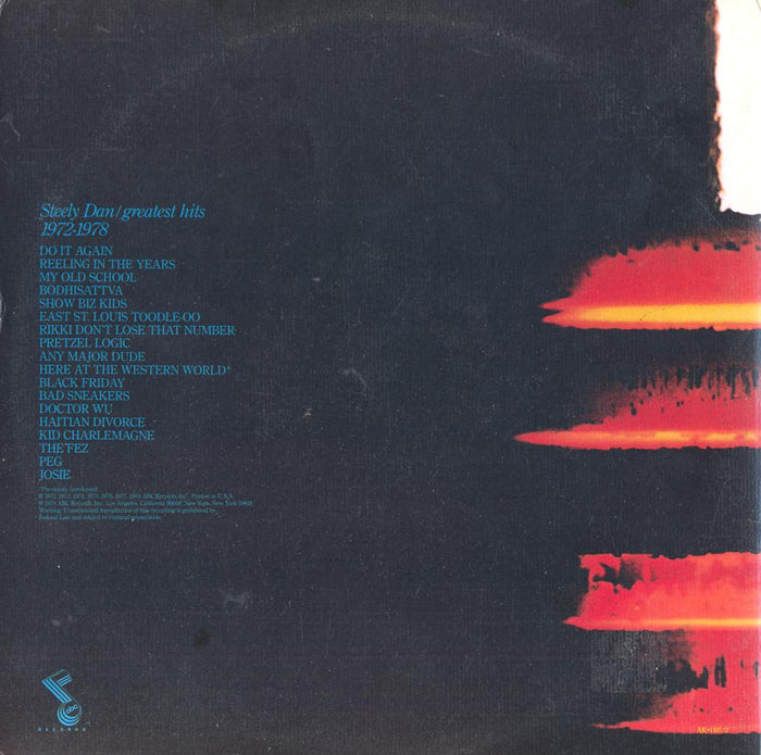 Greatest Hits (1st US Press)