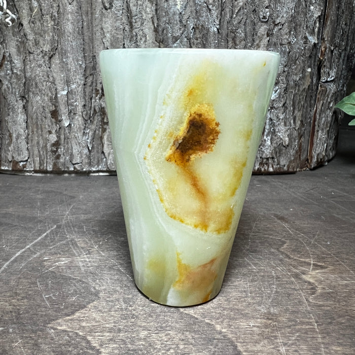 Green Onyx Shot Glass