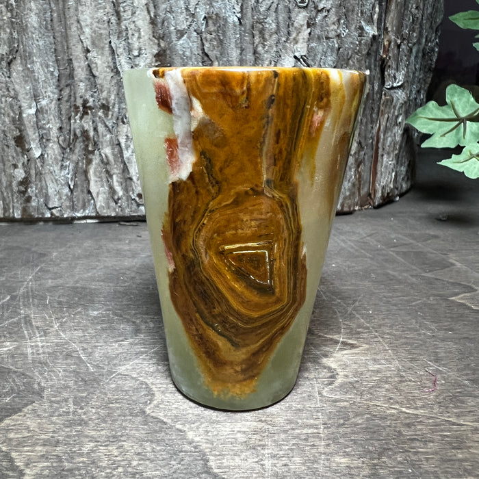 Green Onyx Shot Glass