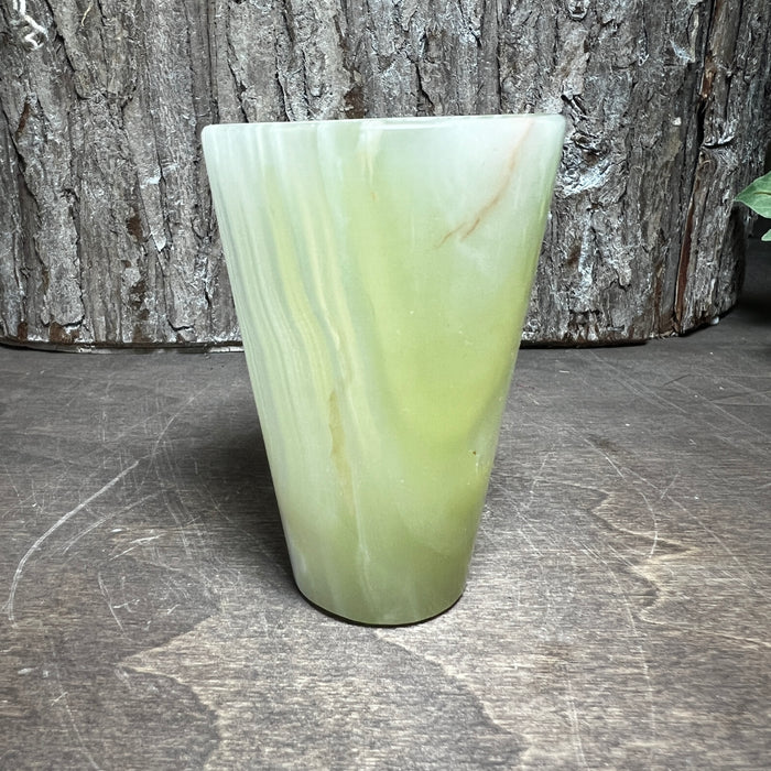 Green Onyx Shot Glass
